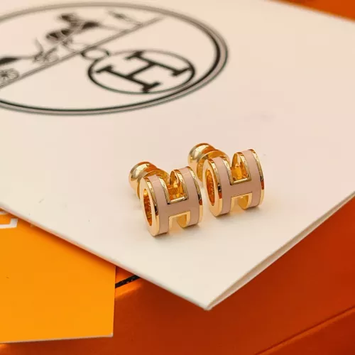 Replica Hermes Earrings For Women #1389227 $34.00 USD for Wholesale