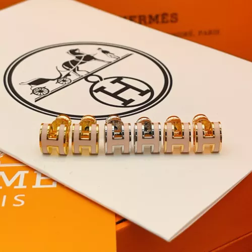 Replica Hermes Earrings For Women #1389227 $34.00 USD for Wholesale