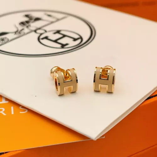 Wholesale Hermes Earrings For Women #1389230 $34.00 USD, Wholesale Quality Replica Hermes Earrings