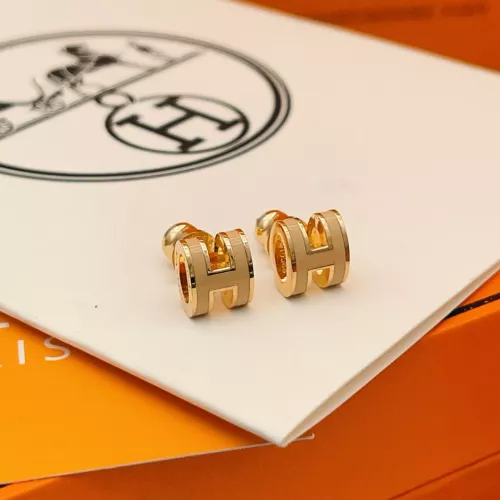 Replica Hermes Earrings For Women #1389230 $34.00 USD for Wholesale
