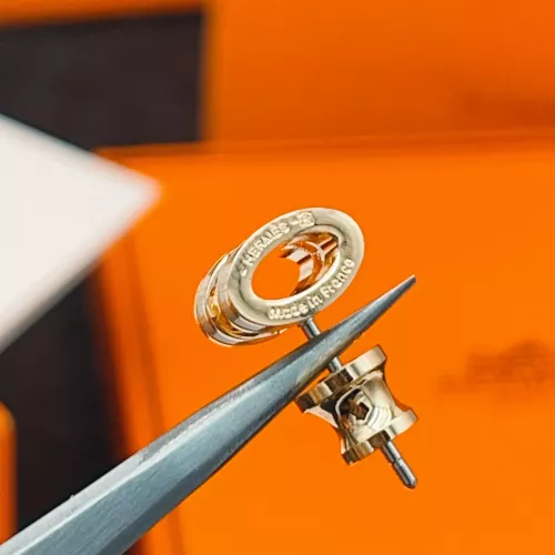 Replica Hermes Earrings For Women #1389230 $34.00 USD for Wholesale