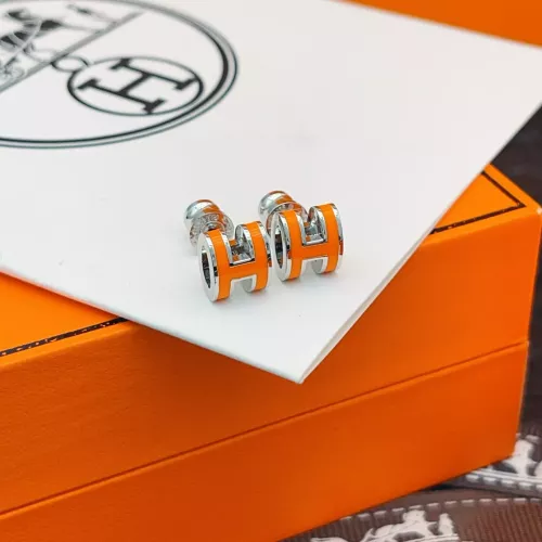 Replica Hermes Earrings For Women #1389232 $34.00 USD for Wholesale