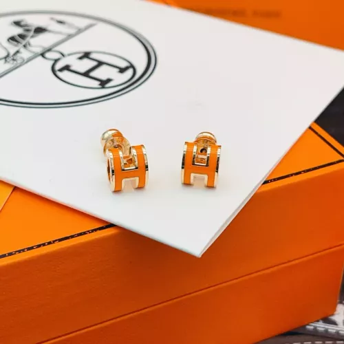 Wholesale Hermes Earrings For Women #1389233 $34.00 USD, Wholesale Quality Replica Hermes Earrings