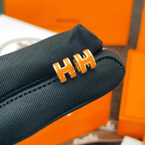 Replica Hermes Earrings For Women #1389233 $34.00 USD for Wholesale