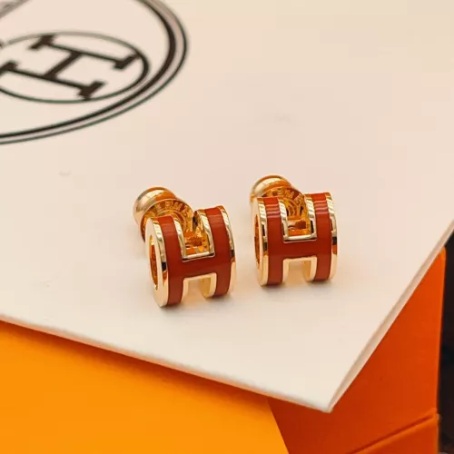 Wholesale Hermes Earrings For Women #1389236 $34.00 USD, Wholesale Quality Replica Hermes Earrings