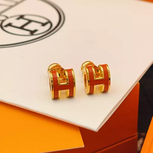 Wholesale Hermes Earrings For Women #1389237 $34.00 USD, Wholesale Quality Replica Hermes Earrings