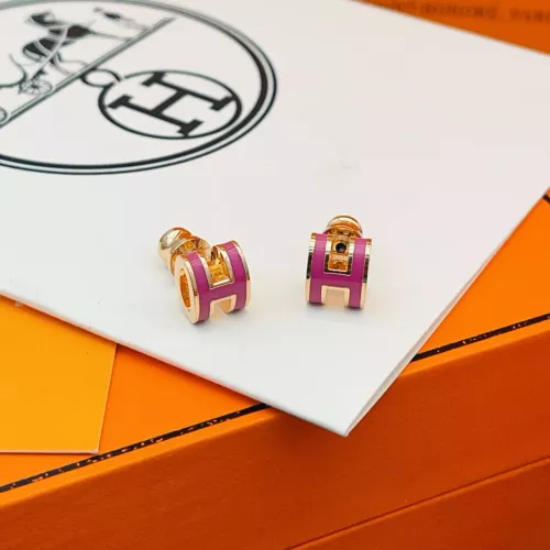 Wholesale Hermes Earrings For Women #1389239 $34.00 USD, Wholesale Quality Replica Hermes Earrings