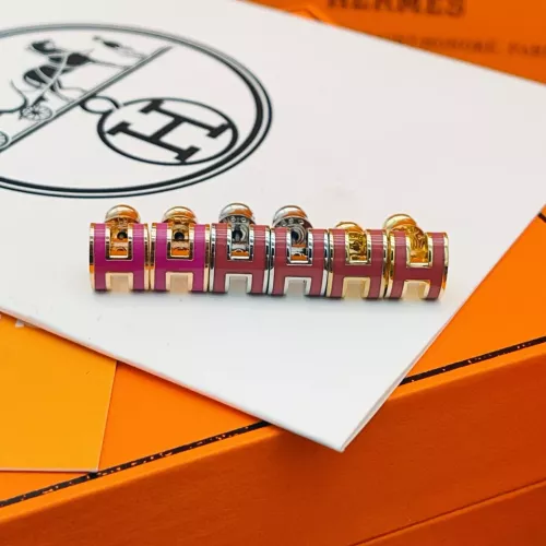 Replica Hermes Earrings For Women #1389239 $34.00 USD for Wholesale