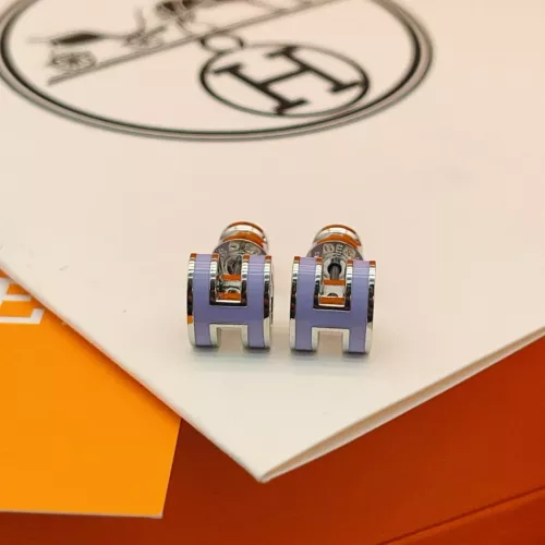 Replica Hermes Earrings For Women #1389242 $34.00 USD for Wholesale