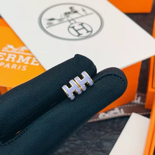 Replica Hermes Earrings For Women #1389243 $34.00 USD for Wholesale