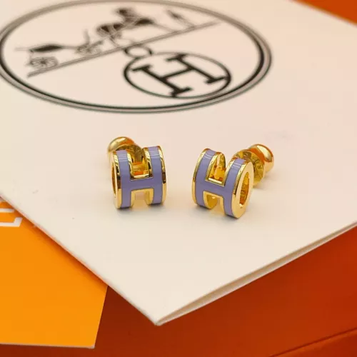 Wholesale Hermes Earrings For Women #1389244 $34.00 USD, Wholesale Quality Replica Hermes Earrings
