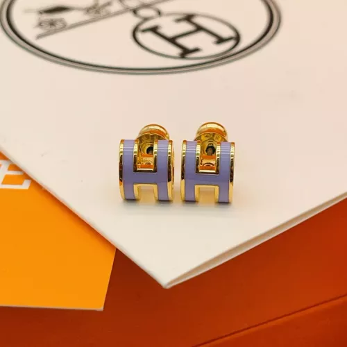 Replica Hermes Earrings For Women #1389244 $34.00 USD for Wholesale