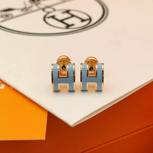 Replica Hermes Earrings For Women #1389246 $34.00 USD for Wholesale