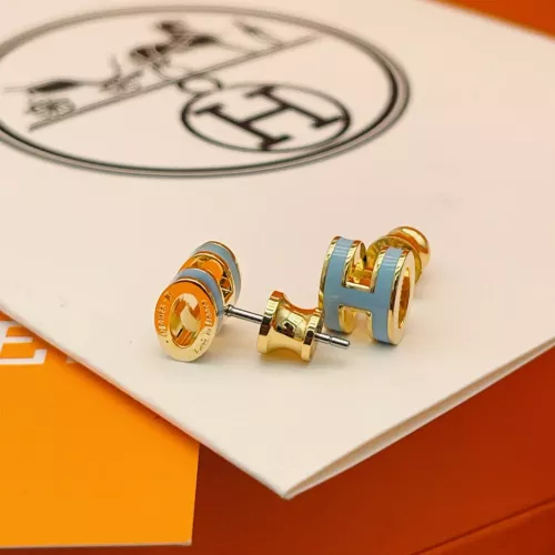 Replica Hermes Earrings For Women #1389247 $34.00 USD for Wholesale