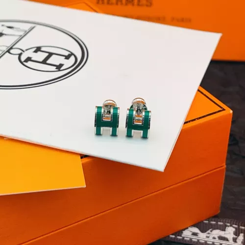 Replica Hermes Earrings For Women #1389248 $34.00 USD for Wholesale