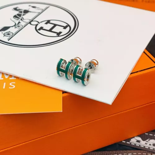 Replica Hermes Earrings For Women #1389248 $34.00 USD for Wholesale