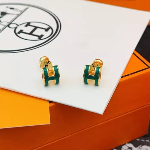 Wholesale Hermes Earrings For Women #1389250 $34.00 USD, Wholesale Quality Replica Hermes Earrings