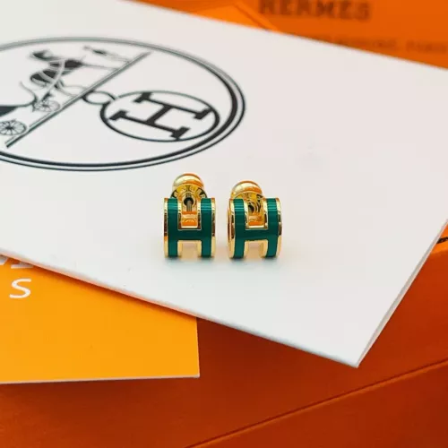 Replica Hermes Earrings For Women #1389250 $34.00 USD for Wholesale
