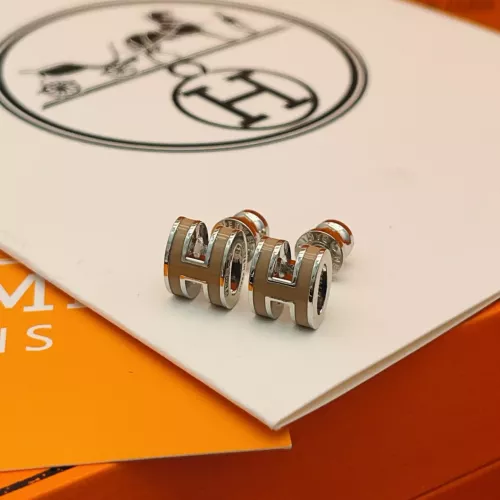 Replica Hermes Earrings For Women #1389251 $34.00 USD for Wholesale