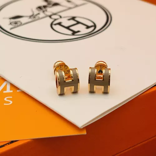 Wholesale Hermes Earrings For Women #1389252 $34.00 USD, Wholesale Quality Replica Hermes Earrings