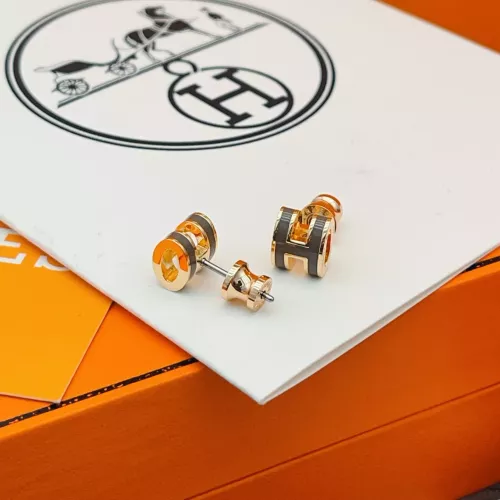 Replica Hermes Earrings For Women #1389255 $34.00 USD for Wholesale
