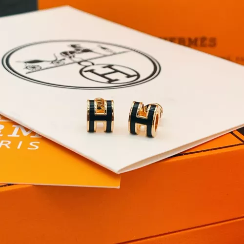 Replica Hermes Earrings For Women #1389259 $34.00 USD for Wholesale