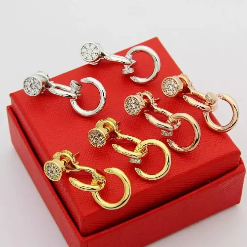 Replica Cartier Earrings For Women #1389457 $29.00 USD for Wholesale
