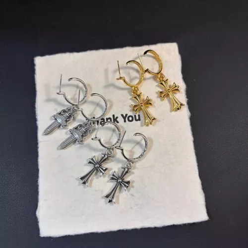 Replica Chrome Hearts Earrings For Unisex #1389463 $29.00 USD for Wholesale