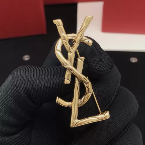 Wholesale Yves Saint Laurent Brooches For Women #1389544 $27.00 USD, Wholesale Quality Replica Yves Saint Laurent Brooches