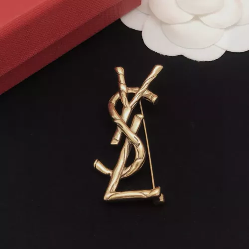 Replica Yves Saint Laurent Brooches For Women #1389544 $27.00 USD for Wholesale