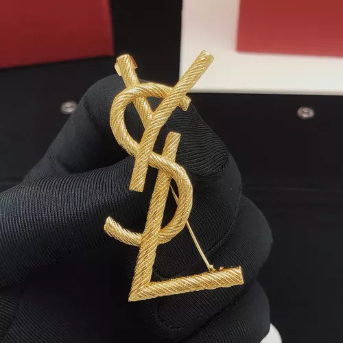 Wholesale Yves Saint Laurent Brooches For Women #1389547 $29.00 USD, Wholesale Quality Replica Yves Saint Laurent Brooches