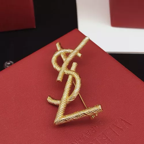 Replica Yves Saint Laurent Brooches For Women #1389547 $29.00 USD for Wholesale