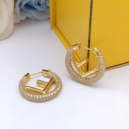 Replica Fendi Earrings For Women #1389561 $29.00 USD for Wholesale