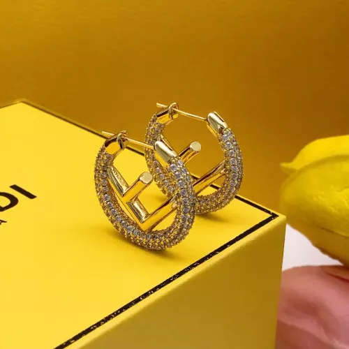 Replica Fendi Earrings For Women #1389561 $29.00 USD for Wholesale