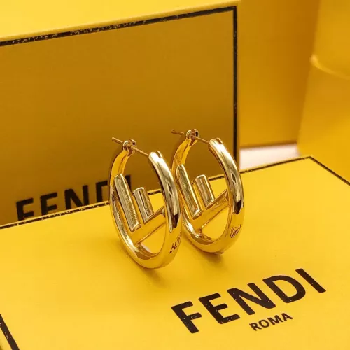 Replica Fendi Earrings For Women #1389599 $27.00 USD for Wholesale