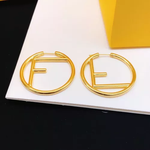Replica Fendi Earrings For Women #1389600 $29.00 USD for Wholesale