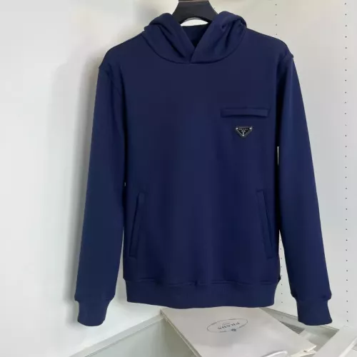Wholesale Prada Hoodies Long Sleeved For Men #1389626 $88.00 USD, Wholesale Quality Replica Prada Hoodies