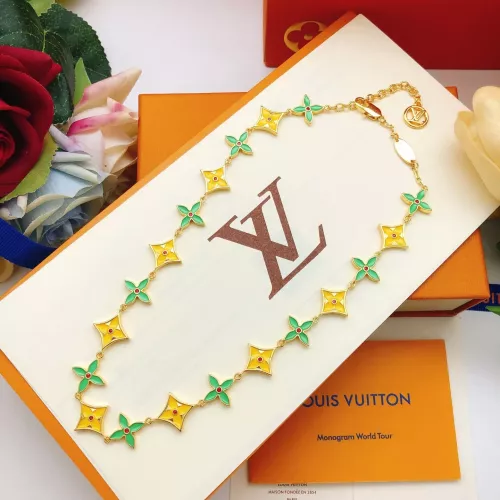 Wholesale Louis Vuitton Necklaces #1389820 $42.00 USD, Wholesale Quality Replica Louis Vuitton Necklaces