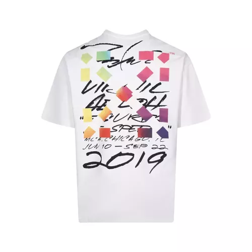 Replica Off-White T-Shirts Short Sleeved For Unisex #1389830 $40.00 USD for Wholesale