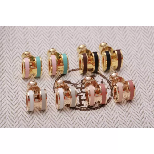 Replica Hermes Earrings For Women #1389894 $60.00 USD for Wholesale