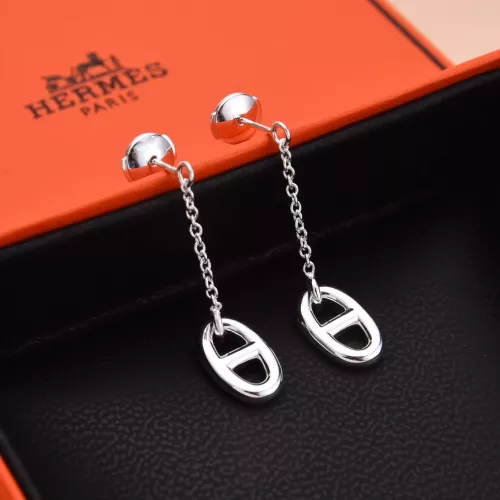 Wholesale Hermes Earrings For Women #1389898 $42.00 USD, Wholesale Quality Replica Hermes Earrings
