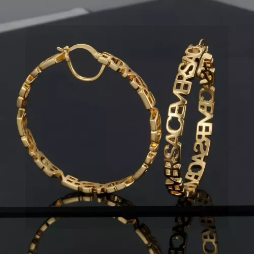 Wholesale Versace Earrings For Women #1389923 $34.00 USD, Wholesale Quality Replica Versace Earrings