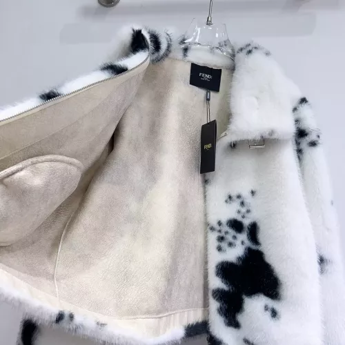 Replica Fendi Jackets Long Sleeved For Women #1389942 $108.00 USD for Wholesale