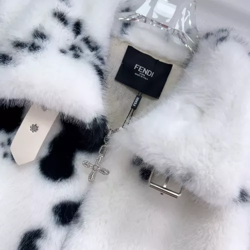 Replica Fendi Jackets Long Sleeved For Women #1389942 $108.00 USD for Wholesale