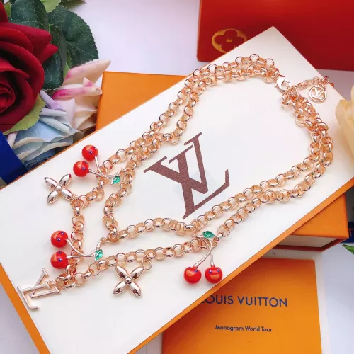 Wholesale Louis Vuitton Necklaces #1389987 $42.00 USD, Wholesale Quality Replica Louis Vuitton Necklaces