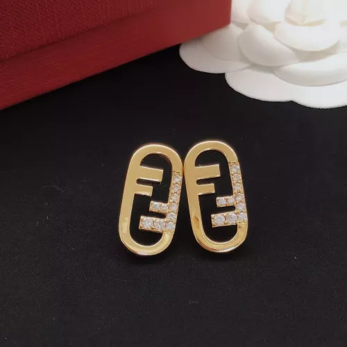 Replica Fendi Earrings For Women #1389992 $29.00 USD for Wholesale