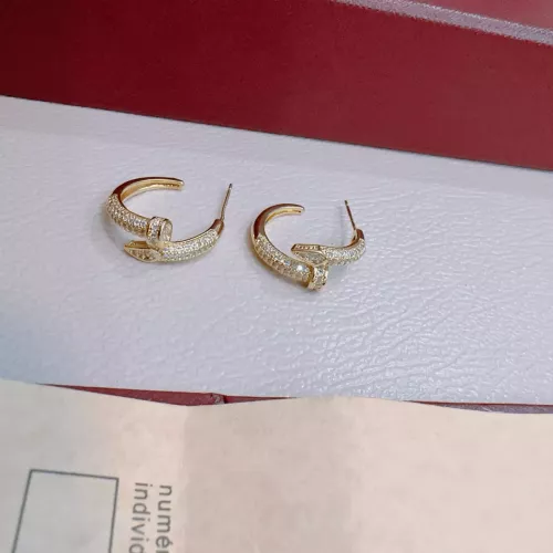 Wholesale Cartier Earrings For Women #1390043 $32.00 USD, Wholesale Quality Replica Cartier Earrings