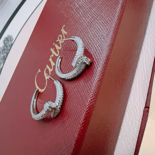 Replica Cartier Earrings For Women #1390044 $32.00 USD for Wholesale