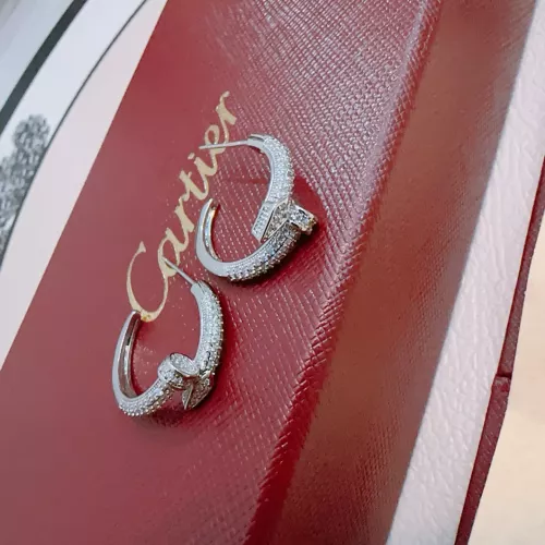 Replica Cartier Earrings For Women #1390044 $32.00 USD for Wholesale