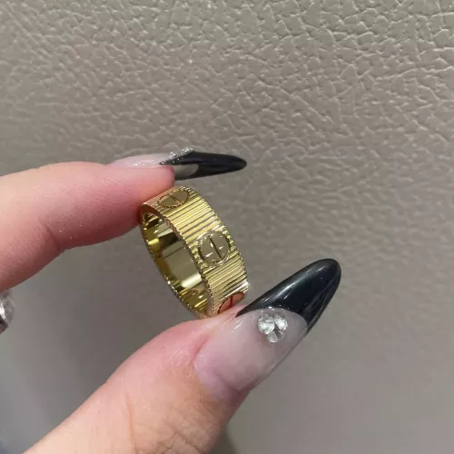 Wholesale Cartier Rings In Gold For Unisex #1390048 $56.00 USD, Wholesale Quality Replica Cartier Rings